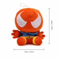thumbnail image 4 of Superhero Plush Toy Spider Verse Collection - 6 Styles Cute Q-Version Web Hero Soft Stuffed Dolls,Ideal Backpack Pendant and Birthday Gift for Fans, 4 of 9