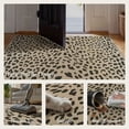 thumbnail image 4 of KUETH 2x3 Leopard Area Rugs Machine Washable Rugs for Living Room, Non Slip Flat Pile Rug with Rubber Backing, Modern Rug for Entryway Bedroom Dining Room Home Office, 4 of 9