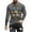 Gray, variant on UVEASISHA Mens Mardi Gras Tshirt Crewneck Casual Long Sleeve Shirts Fancy Mask Graphic Tees Stretchy Slim Fit Gym Workout T-Shirts Wine M