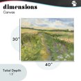 thumbnail image 4 of Stupell Industries Contemporary Windswept Flower Field Canvas Art, 40 x 30, by Victoria Barnes, 4 of 8