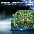 thumbnail image 4 of Car Covers with Reflective Strip, Universal XXL Size Full Covers, All Weather Protection Auto Cover Scratch Camouflage Style Sunscreen Protection, 4 of 7