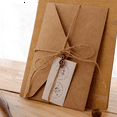 thumbnail image 3 of 24 Pcs Vintage Kraft Paper Writing Paper European Style Paper for Letter Writing Letter Paper Stationery Number 4, 3 of 8