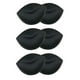 thumbnail image 1 of Almohadillas para sujetador de mujer, insertos extraíbles y ligeros, 3 pares, relleno para bikini Negro, 1 of 9