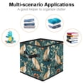 thumbnail image 2 of Kangaroo Foldable Storage Basket with Handle, 10.8"x10.5"x10.6", Large Capacity Organizer Bin - Toy Box, 2 of 6