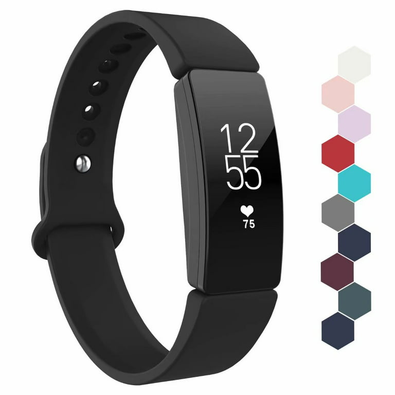 Compatible with Fitbit Inspire/Inspire HR/Inspire 2 and Ace 2 Bands,  Adjustable Sports Soft Replacement Wristbands Compatible with Fitbit