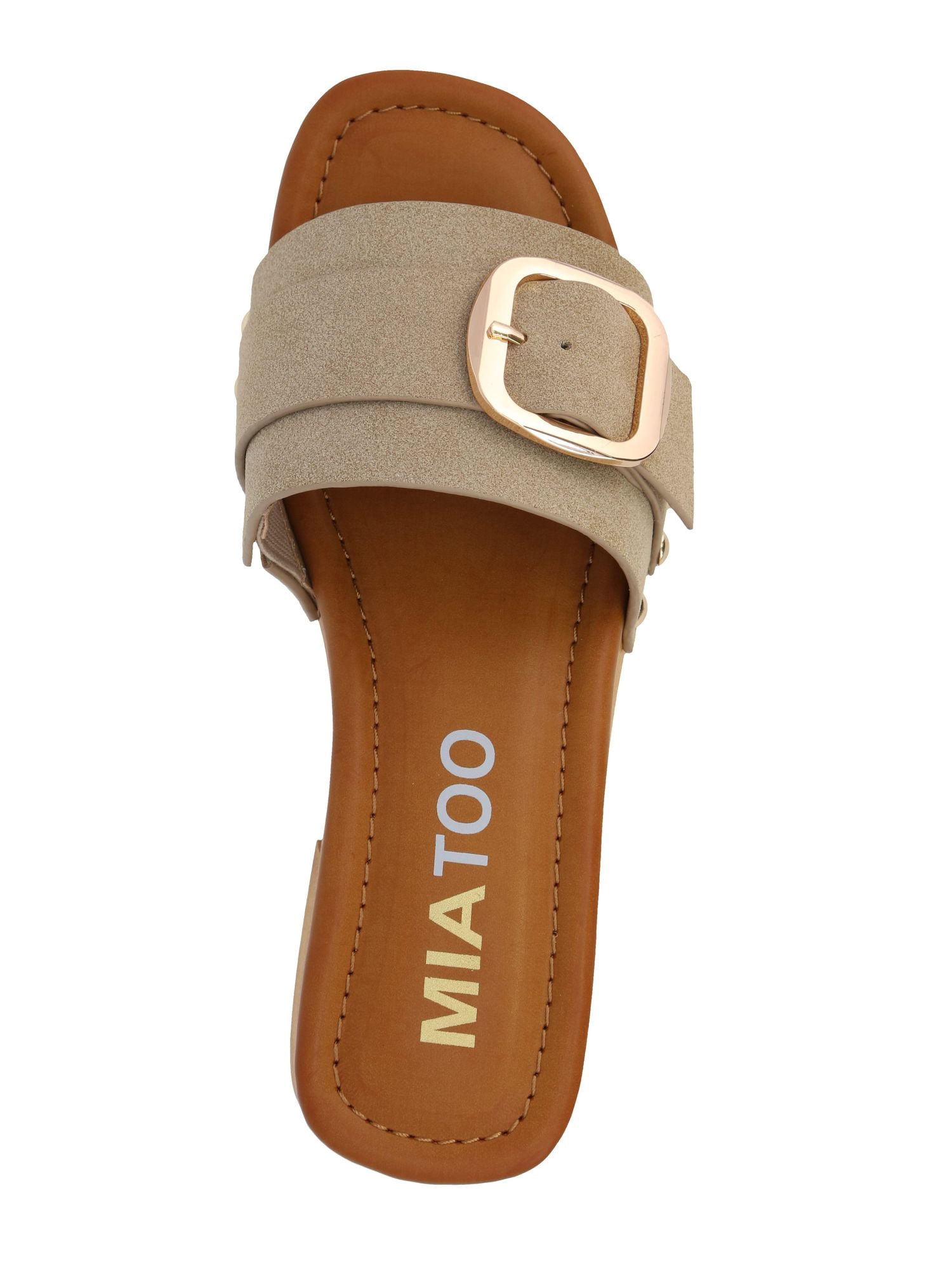 Mia Too Women's Slide Buckle Clog