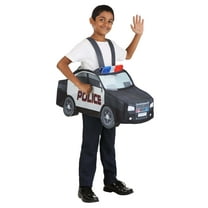Kid's Ride In Police Car Costume