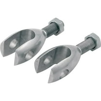 Allstar Performance ALL54128 0.37 in.-24 RH Clevis Kit for Bert Transmission, Natural