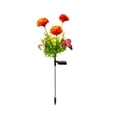 thumbnail image 2 of Luz LED de flor con energía solar para jardín exterior, decoración de girasol impermeable para camino con estaca de tierra, 2 of 6
