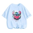 thumbnail image 5 of Camisetas para niños, ropa de Stitch, camisetas para niñas, mono de camión para niños, camisetas de manga corta de Sonic para niños, ropa de verano para niñas, 5 of 5