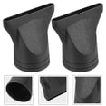 thumbnail image 2 of 2Pcs Reusable Black Hair Dryer Nozzle & Diffuser, Professional Hairdressing Styling Tool, 2 of 2
