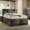 thumbnail image 6 of Acme Furniture Storage Bed King, Gray Oak, 6 of 11