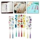 thumbnail image 4 of 8 Marcadores Acrílicos BLESIY Florales Transparentes, 4 of 8