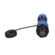 thumbnail image 4 of Conector de aviación compacto, práctico y confiable, conector de resistencia a la oxidación para equipos de comunicación, 8 pines, 4 of 5