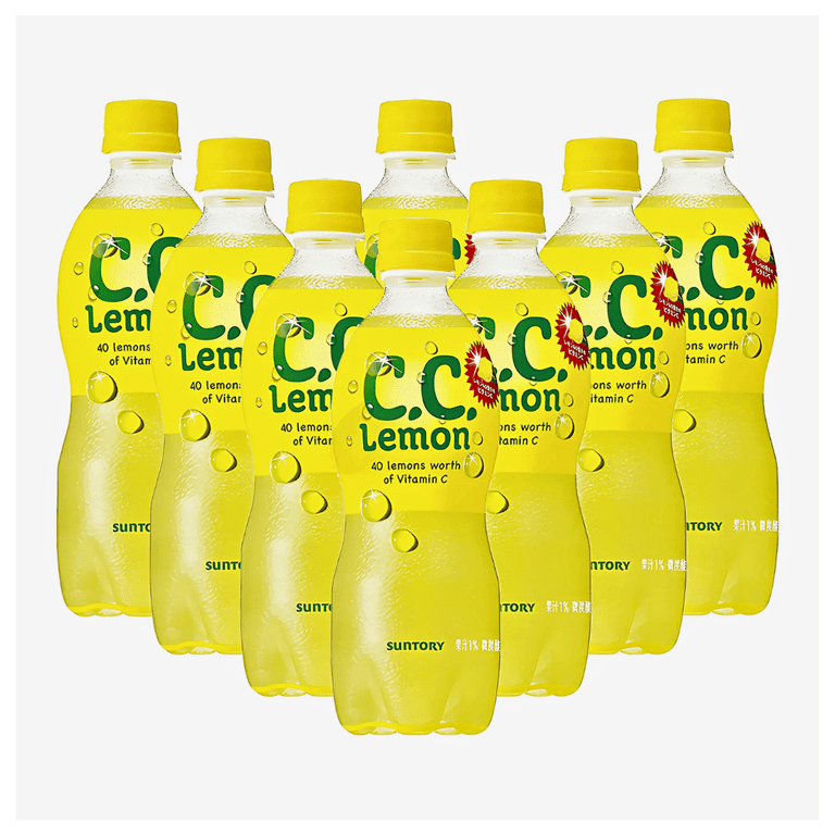 C.C. Lemon Suntory Japan Lemon Softdrink - Walmart.com