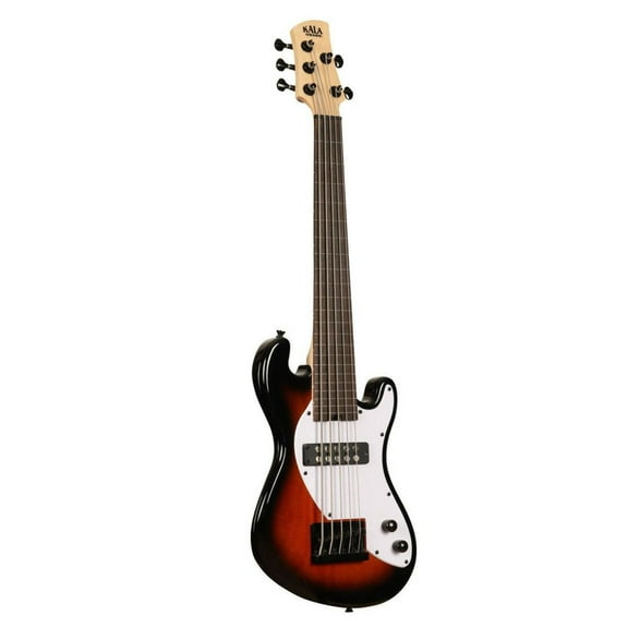Kala Solid Body 5-String U Bass | Fretless | Tobacco Burst
