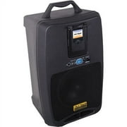 DJ Tech iVisa 80 Portable PA System with iPod/USB/MP3 Player, 80 Watts