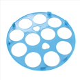 thumbnail image 5 of Portador de Magdalenas con Tapa y Asa + Placa de Soporte para Pasteles con CúPula Soporte Redondo para Contenedores de Pasteles de 10 Pulgadas con Cubierta Azul, 5 of 5