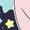 NAVY, variant on Pokémon - Clefairy Moon Stars - Toddler And Youth Long Sleeve Graphic T-Shirt