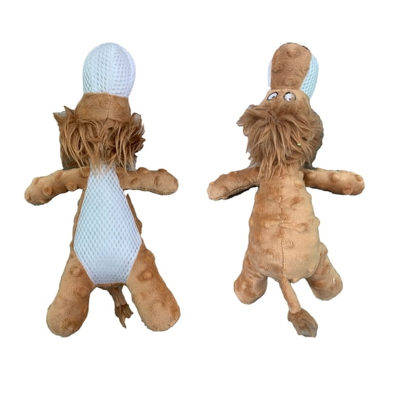 CxhicLuv Pet Squeaky Toy for Dogs, Indestructible Soft Chew Toy, Interactive Squeaker Toy for Small to Medium Dogs, Durable Plush Dog Toy for Tug-of-War & Play