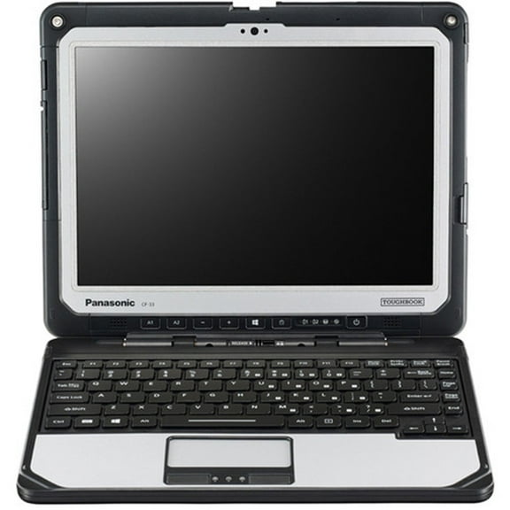 Restored Panasonic ToughBook CF-33 MK1 Rugged Detachable Detachable 2-in-1 Laptop Tablet Touch | 12" 2256x1504 2K | Core i5 - 7300U - 256GB SSD Hard Drive - 8GB RAM | 2 cores @ 3.5 GHz Win 10 Home (Refurbished)