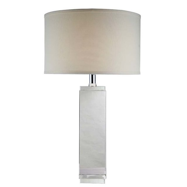 Elegant Lighting Regina 29" Table Lamp in Chrome