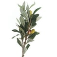 thumbnail image 7 of 3PCS Artificial Olive Branches,14 Inches Plastic Fake Plants Green Leaves Fruits Branch Leaves,Home Wedding Decoration Greenery Decor Faux,Olive Branches for Vases Faux Greenery Stems, 7 of 7