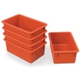 thumbnail image 2 of Cubbie Tray, Orange, 8-5/8" x 13-1/2" x 5-1/4", 2 of 2