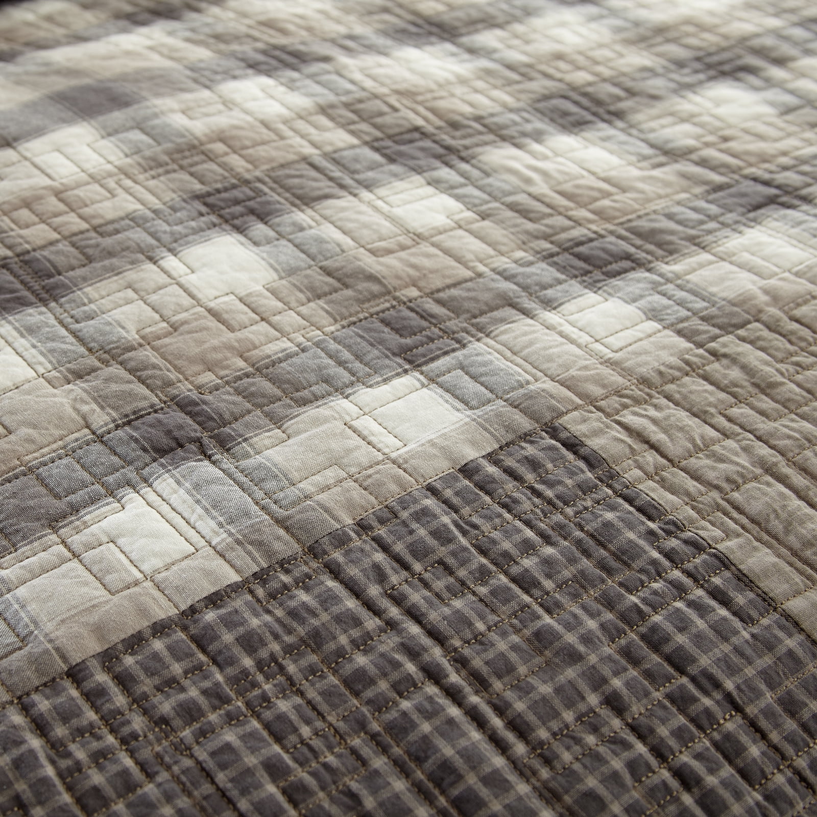 Donna Sharp Patchwork Cotton Throw - Thumbnail 2