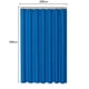 thumbnail image 2 of Cortina de ducha, largo extra, cortina de baño, antimoho para ducha y bañera, cortinas textiles, antibacterianas, impermeables, negras, extra anchas, 275 x 180 cm con 18 anillas de ducha, 2 of 6