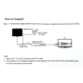thumbnail image 6 of Cables Direct Online HDTV Antenna Signal Booster – High Gain Indoor Amplifier for VHF/UHF Channels, Digital TV Reception, Enhanced Range & Picture Quality, 6 of 6