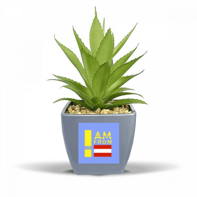 Je Viens d'Australie Art Déco Mode Faux Pot de Fleurs Ananas Mini Décor