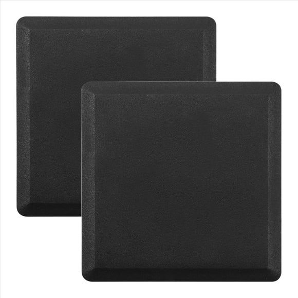 80mm x Plastico Cuadrado Tapas Tuberia Tubo Insertos Final Blanqueo 2 Piezas