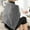 Grey, variant on GARENAS Heated Shawl Pad USB Heated Shawl Electric Heated Blanket Plush Flannel Blanket with 3 Heat Level Setting for Car Office Home Travel 100x70cm 1PCS(Navy)