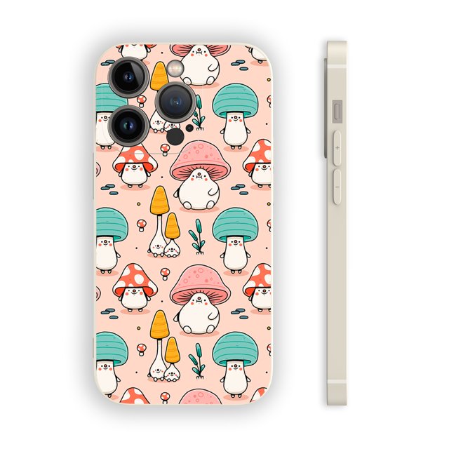 Proteja su dispositivo con estilo: Estuche plateado colorido de doble capa mate con diseño gráfico moderno para iPhone 15 Pro Max 14 13 12 Pro 11