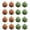 D, variant on Xerdsx 16Pcs Velvet Christmas Ornaments Christmas Tree Decorations, Christmas Tree Ball Ornaments, Handmade Flocked Velvet Ornaments Balls for Holiday Wedding Party Home Decor