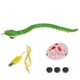 thumbnail image 2 of Infrarrojos Control Remoto Falso Serpiente De Cascabel Scary Gag Prank Trick Broma Juguetes Sunnimix Gag RC Toys, 2 of 8