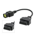 thumbnail image 4 of OBD2 Diagnostic Adaptor, High Accuracy OBD2 Scanner Cable Abrasion Resistant 6 Pin Reliable  For Motorcycle, 4 of 8