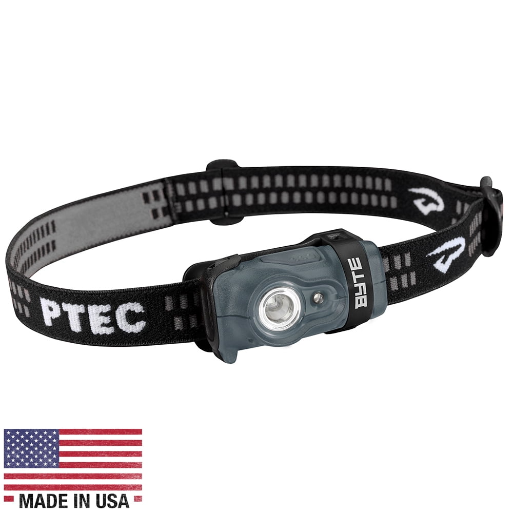 Princeton Tec Byte Headlamps, 200 Lumens, Gray/Black