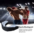 thumbnail image 4 of Protector Bucal Deportivo para Lucha Boxeo Y Taekwondo para Adultos (blanco Y + Caja), 4 of 9