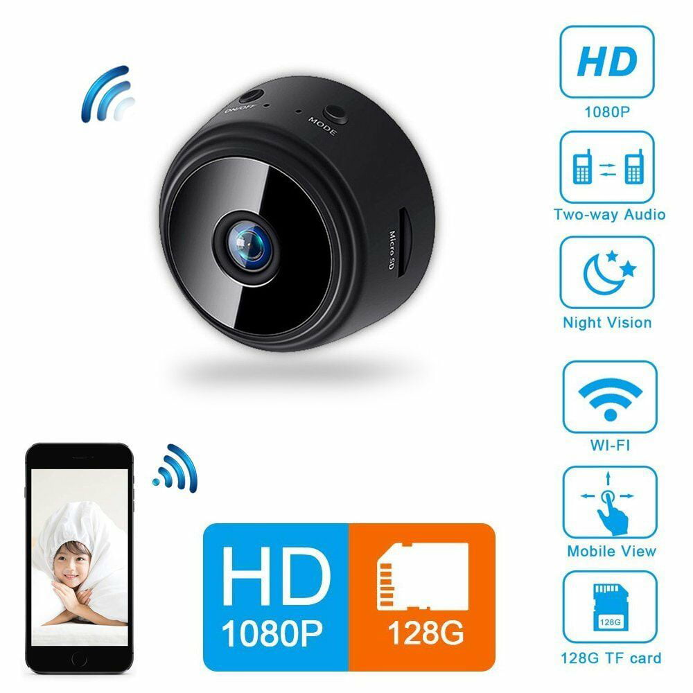 1080P DVR  Security HD Night Vision Remote Mini Spy Camera Wireless Wifi IP Home 