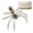 Red, variant on 3D Metal Puzzle Circuit Spider Insect 90 PCS, Steampunk Mechanical Model Kit With DIY Assembly, Home Display Desk Decor For Adult Collectors And Creative Gifts