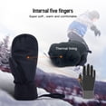 thumbnail image 6 of Gloves,Men Waterproof Snow Mittens Women Men Waterproof Snow Winter Women Men Waterproof Snow Winter Snowmobile Mewmewcat Qisuo Siuke Mittens Mittens, 6 of 6