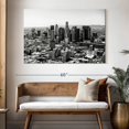 thumbnail image 3 of Elephant Stock Black California La Downtown Wall Art - Horizontal Canvas Wall Art - Home Office Wall Decor - City Canvas - Black And Gray Decor By Philippe Hugonnard - 51" x 34", 3 of 8
