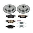 thumbnail image 3 of Power Stop Rear Stock Replacement Brake Pad and Rotor Kit KOE5953, 3 of 8
