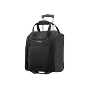 Samsonite Ascella X Wheeled Underseater Carry-On - Rolling case - polyester, vegan leather - black - 15.6"