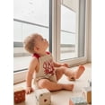 thumbnail image 5 of BemeyourBBs Newborn Baby Boy Girl Lobster Outfits Crayfish Bubble Romper Overalls Cute Infant Baby Summer Clothes Sleeveless Bodysuit One Piece Jumpsuit, 5 of 9