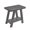 Gray, variant on Lumioca Rustic Grey End Table with Shelf, Side Table for Living Room and Bedroom