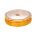 thumbnail image 1 of 2mm Nylon Cuerda Rebordear Cuerda Chino Anudar Cuerda Mano Tejido Cuerda Pulsera Hilo para Pulseras, Cuentas, Bricolaje Fabricación, Adornos, Amarillo, 42 Pies, 1 of 5
