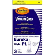 Generic Package of 3 Replacement Eureka Paper Bag, Style PL 4750 Upright